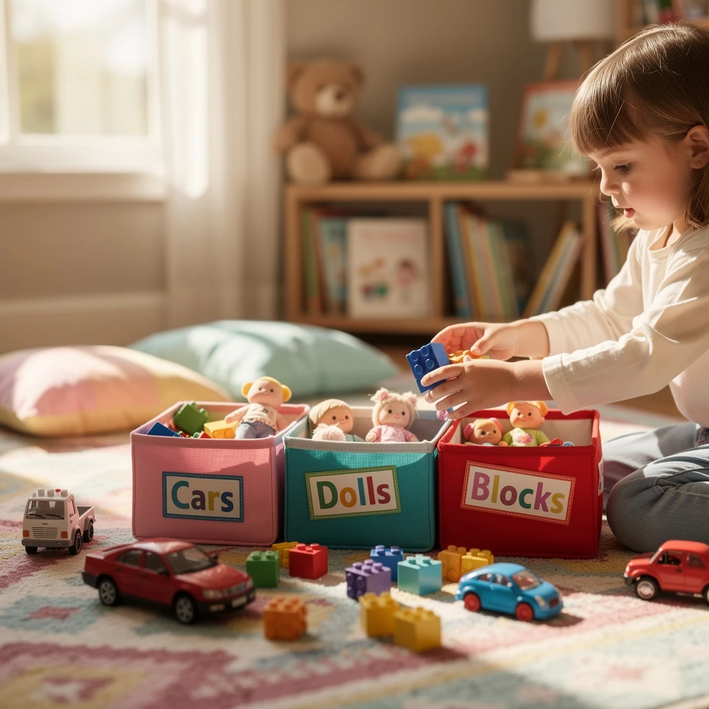 Kinderzimmer aufräumen: Systeme für Ordnung, die auch Kindern gelingen