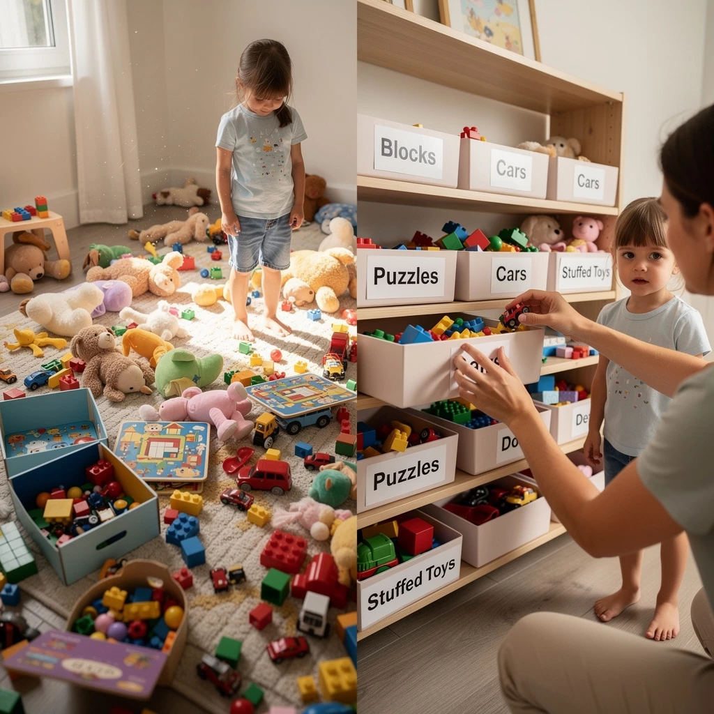 Kinderzimmer aufräumen: Systeme für Ordnung, die auch Kindern gelingen