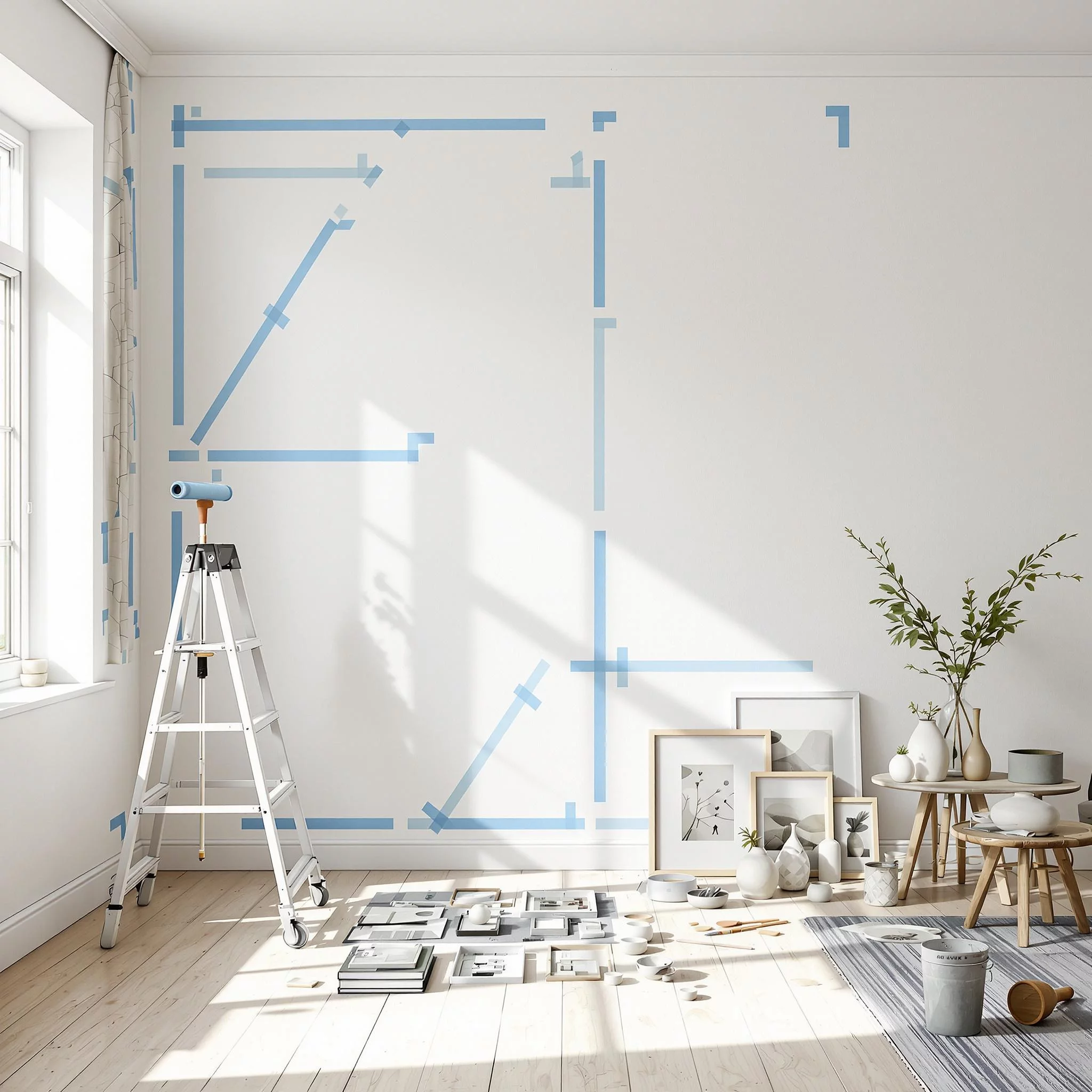 Wände neu gestalten: DIY-Ideen für frischen Look