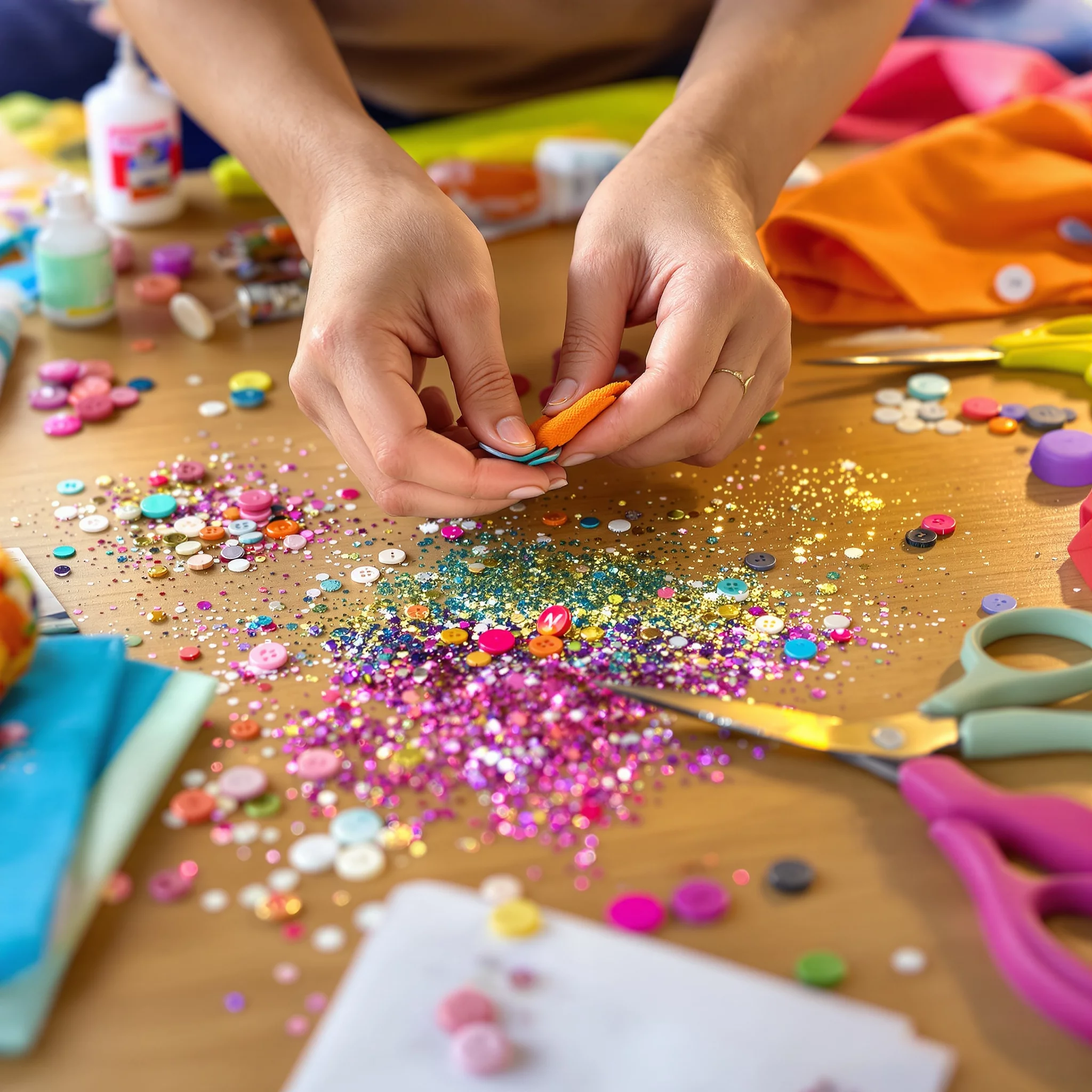 Kleber, Schere, Glitzer – Basteln mit Herz | DAS DIY Magazin – Alles rund ums selber machen