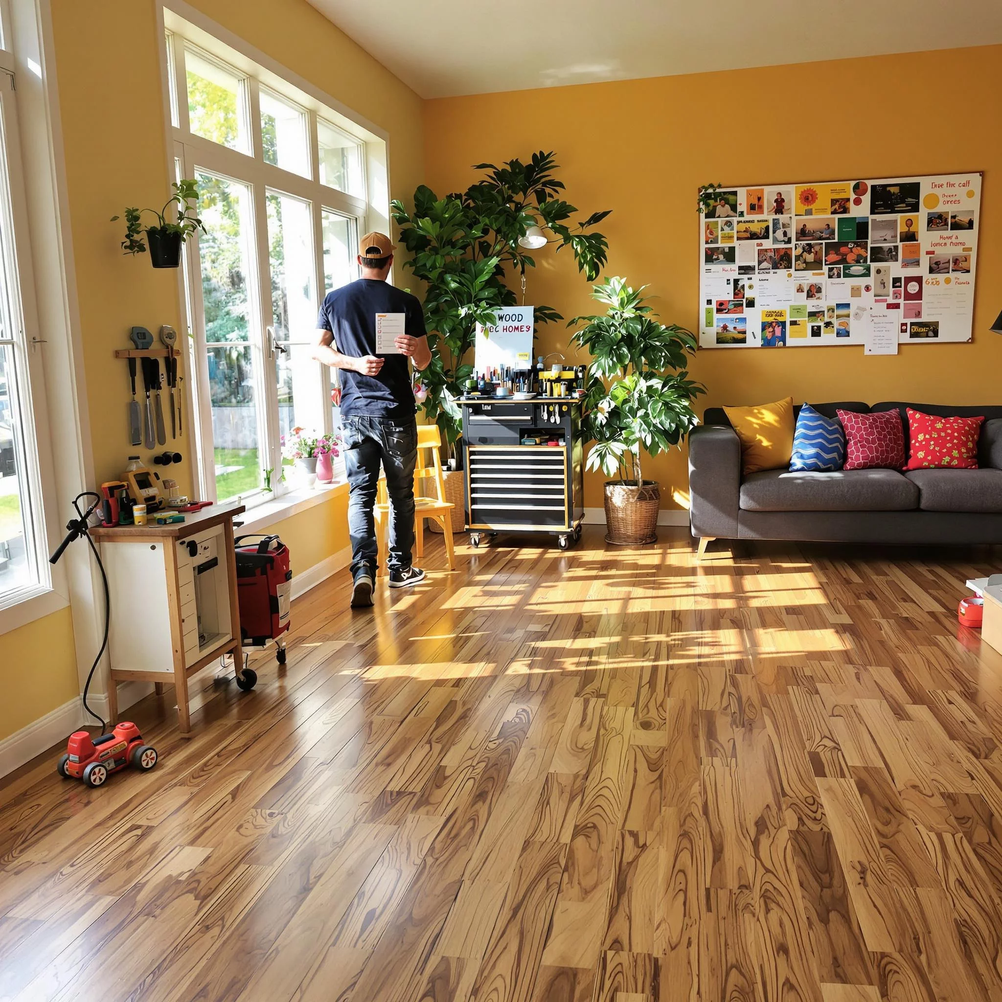 Neuer Boden unter den Füßen – Do it yourself: Laminat, Fliesen & Co.