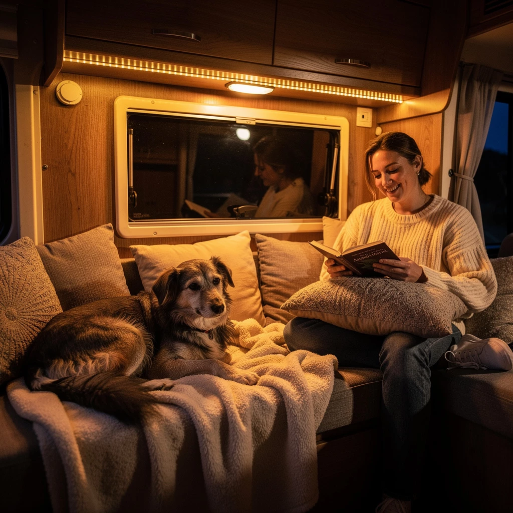 Wohnmobil-Auszeit im Sauerland: Frühlingsglück auf vier Pfoten