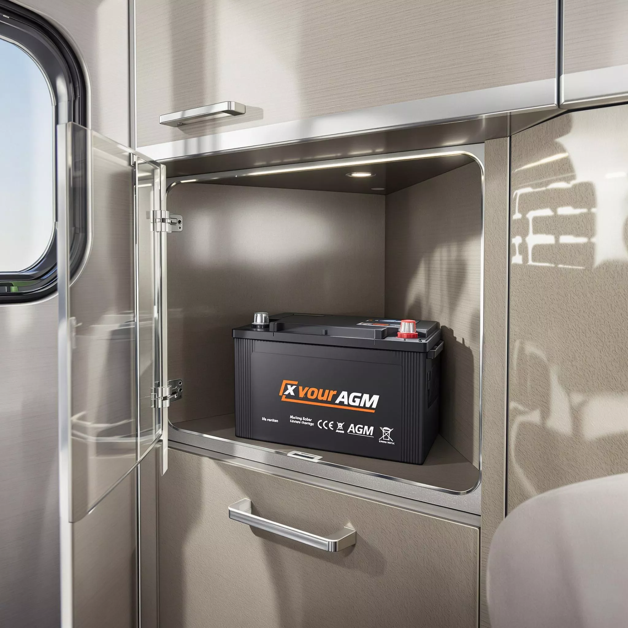 Wohnmobile - Gel, AGM, Blei-Säure Batterien und Ladegeräte