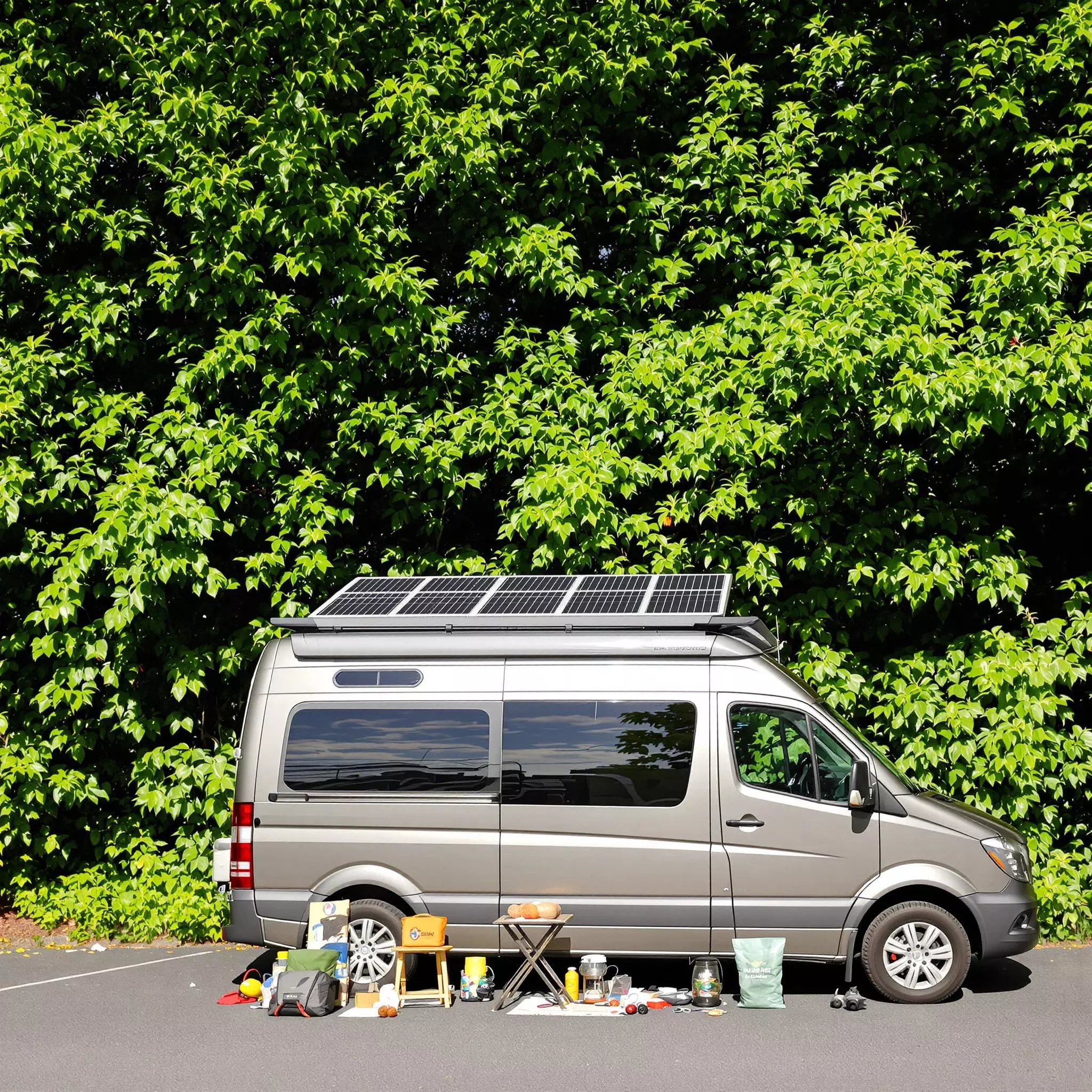 Solarbetriebene Zubehörteile für das Wohnmobil