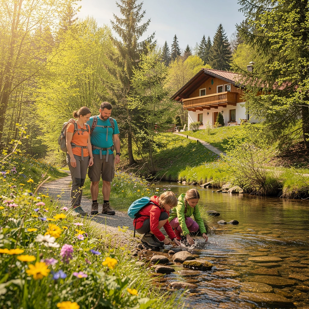 Günstige Osterferien für Familien: Bayerischer Wald, Harz, Thüringen & Sauerland