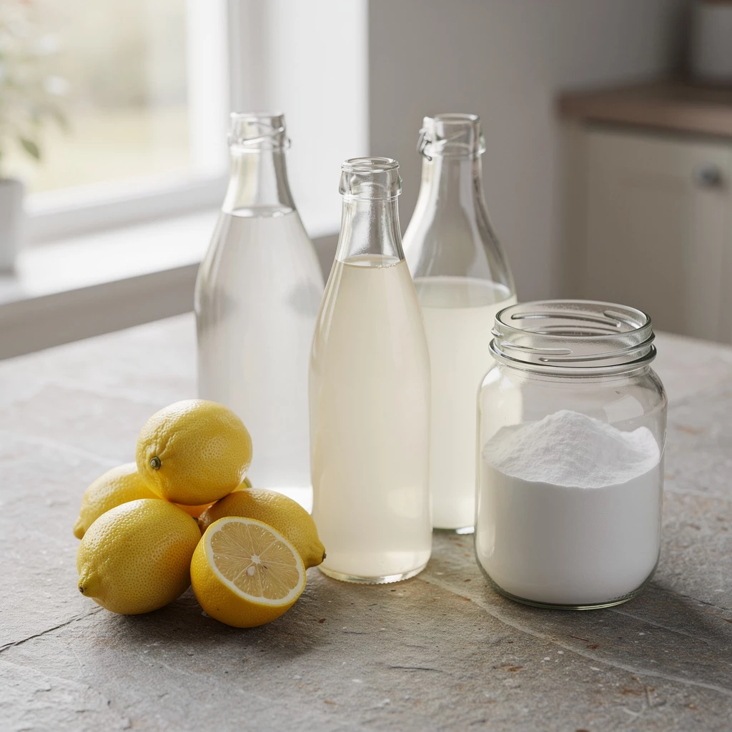 DIY-Putzmittel: Essig, Soda, Zitrone – effiziente Hausmittel