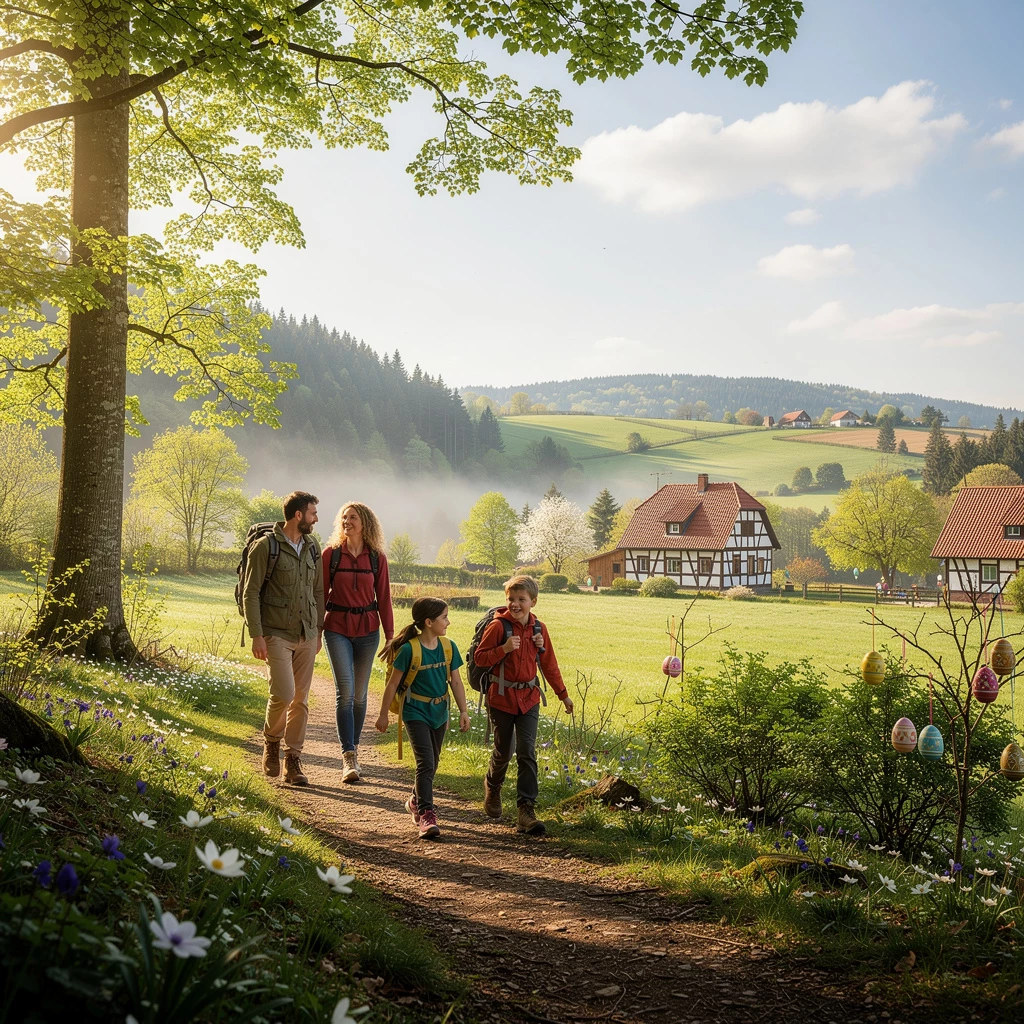 Günstige Osterferien für Familien: Bayerischer Wald, Harz, Thüringen & Sauerland