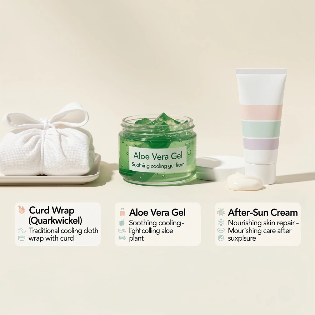 Die besten Hausmittel gegen Sonnenbrand – Kühlung und Feuchtigkeit