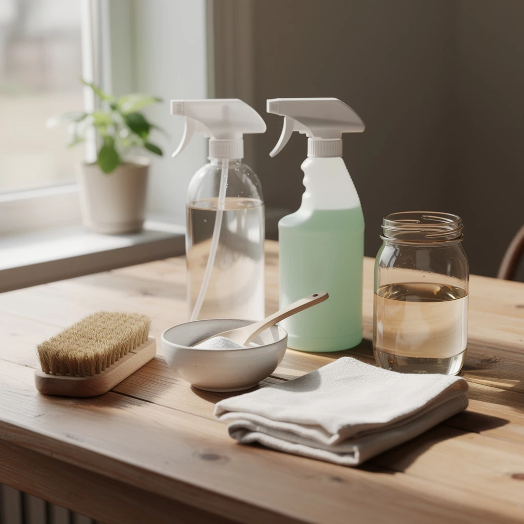 DIY-Putzmittel: Essig, Soda, Zitrone – effiziente Hausmittel