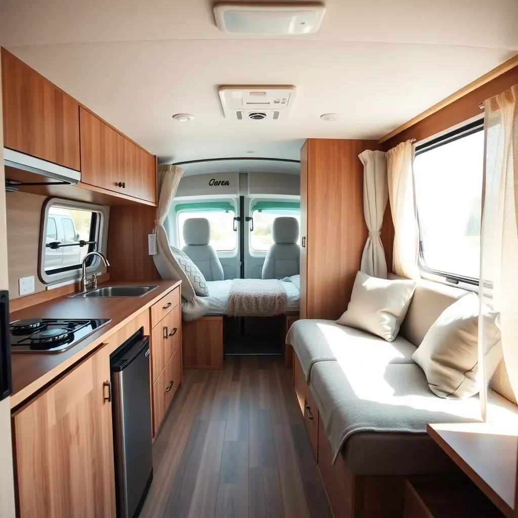 Wohnmobil Innenansicht