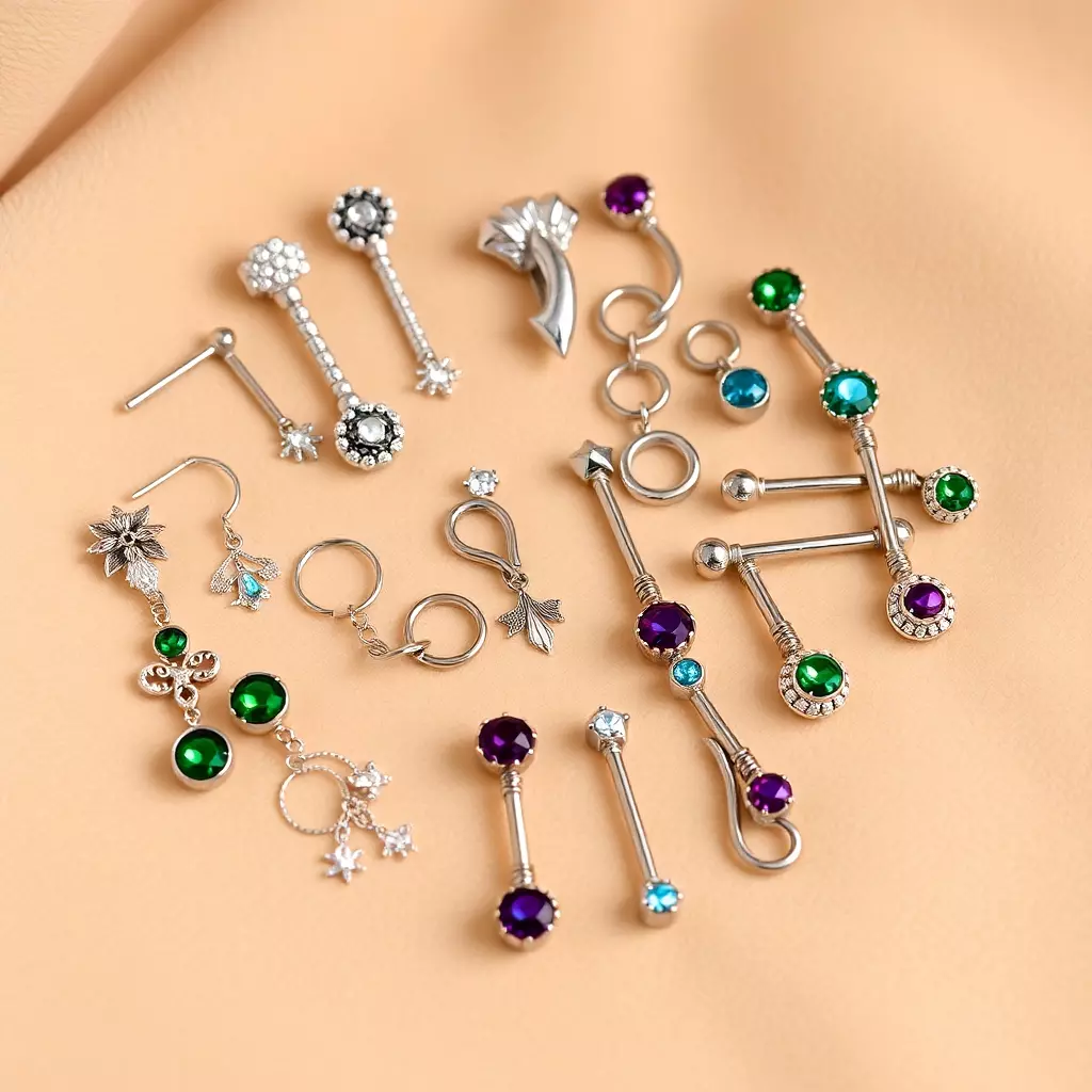 Piercingschmuck-Ausstellung