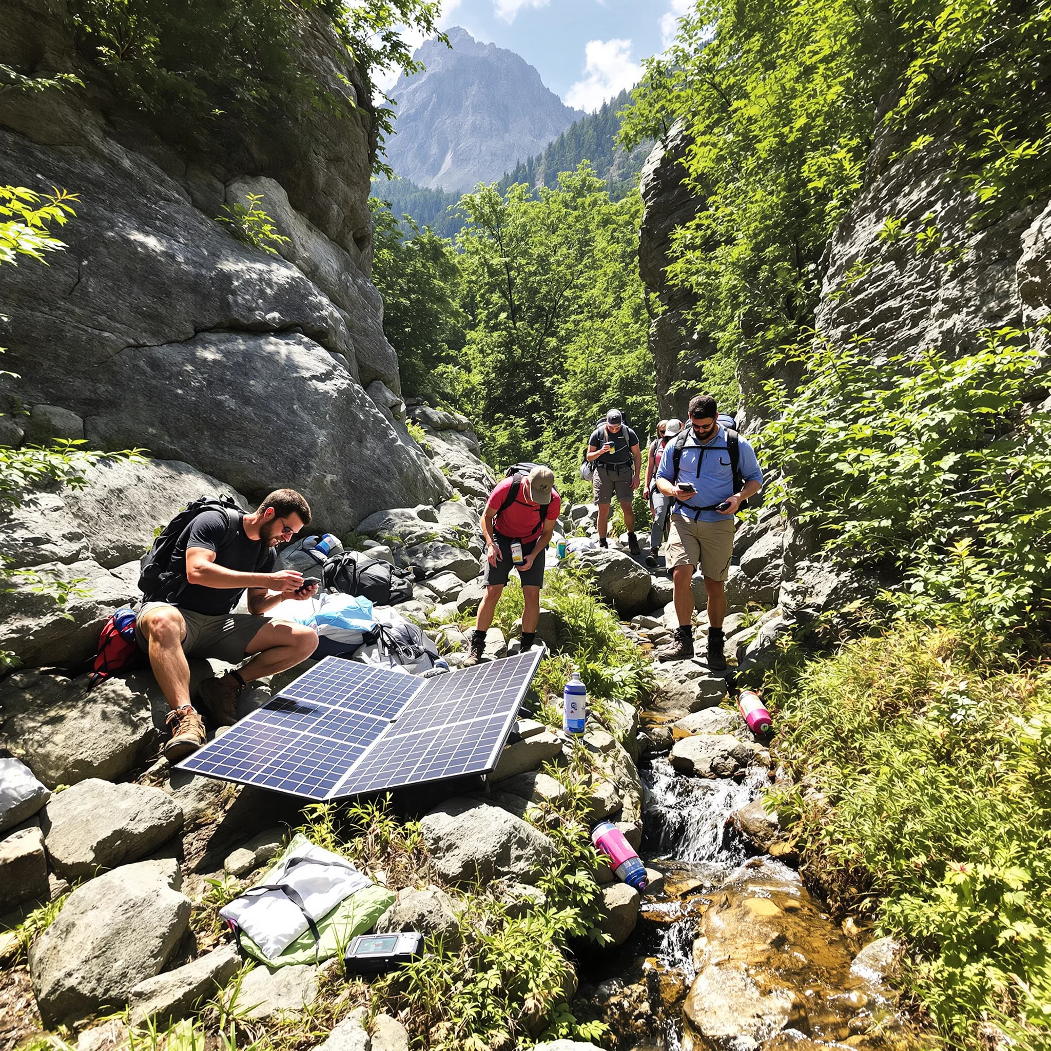 Gadgets für Outdoor-Abenteuer: Von Solarpanels bis GPS-Tracker
