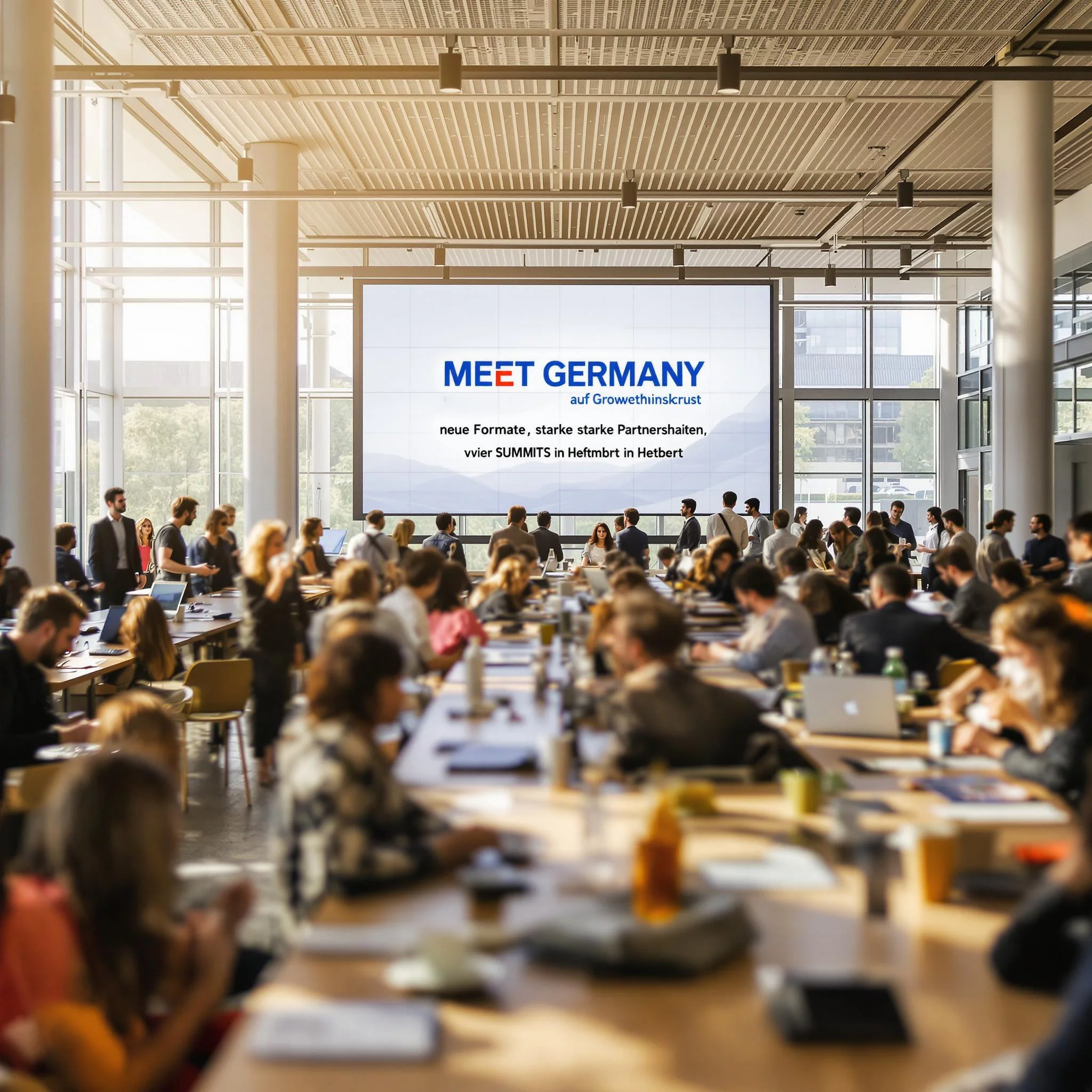 MEET GERMANY auf Wachstumskurs: Neue Formate, starke Partnerschaften und vier SUMMITS im Herbst