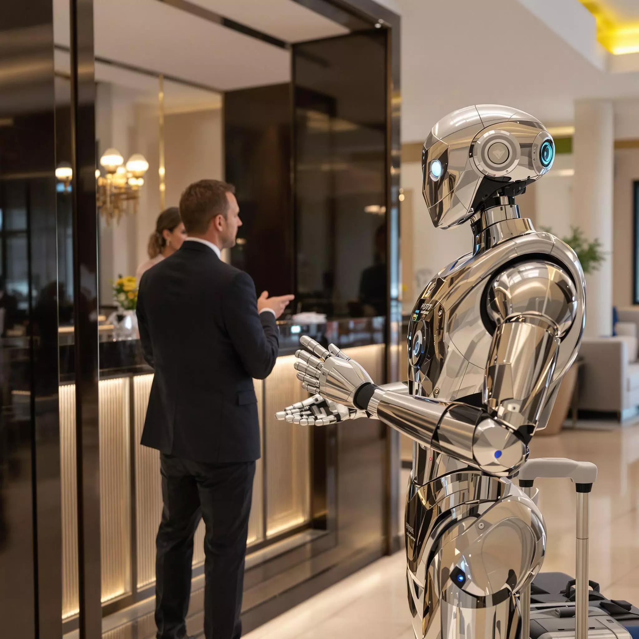 Effektive Zusammenarbeit von Mensch und Maschine: Roboter im Hotelmanagement