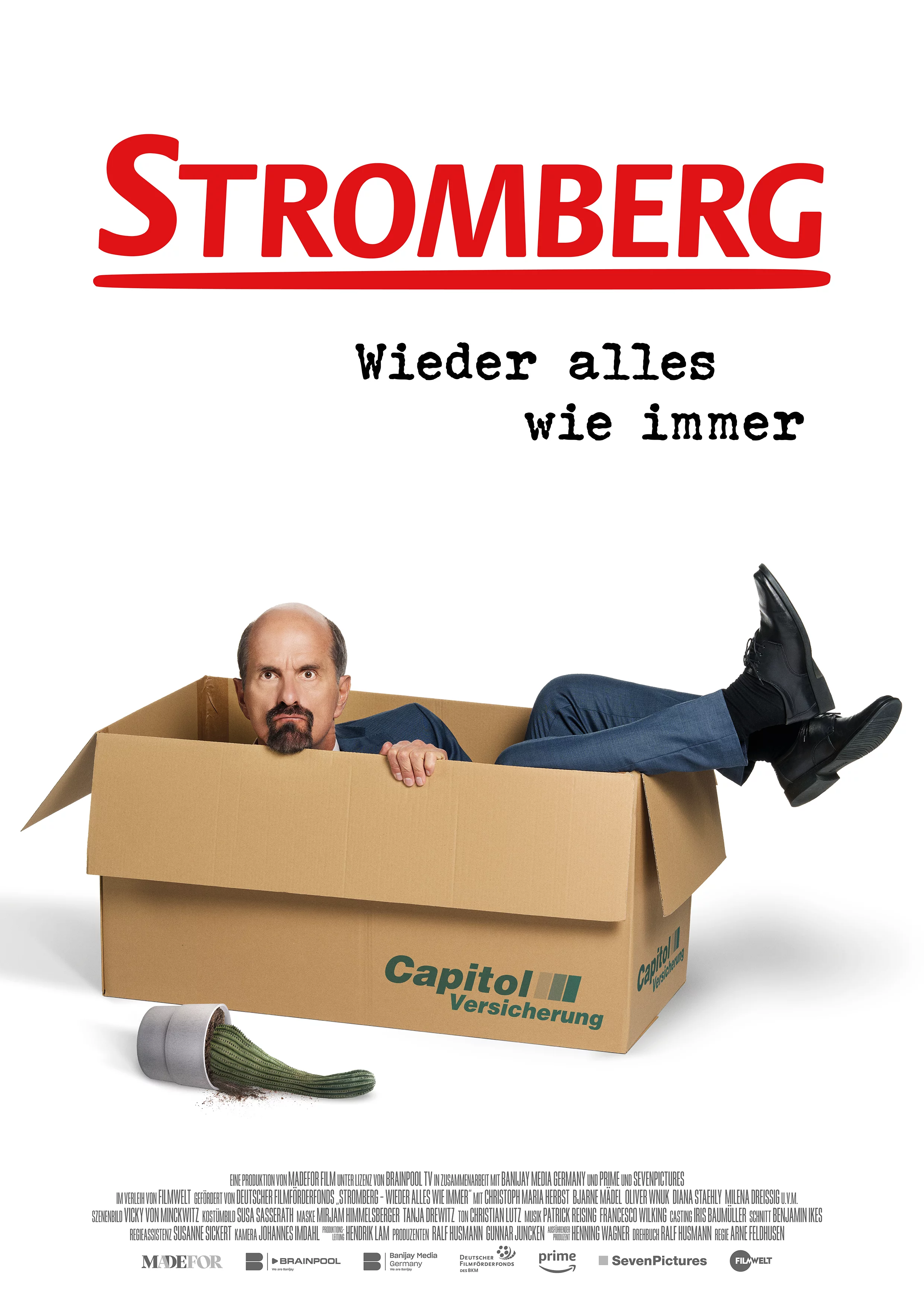 Stromberg kehrt zurück – und prompt eskaliert das Reunion-Büro in Chaos, Krawall und Fremdscham. Willkommen im Großraumbüro 2025. ©Brainpool/MadeFor/Willi Weber