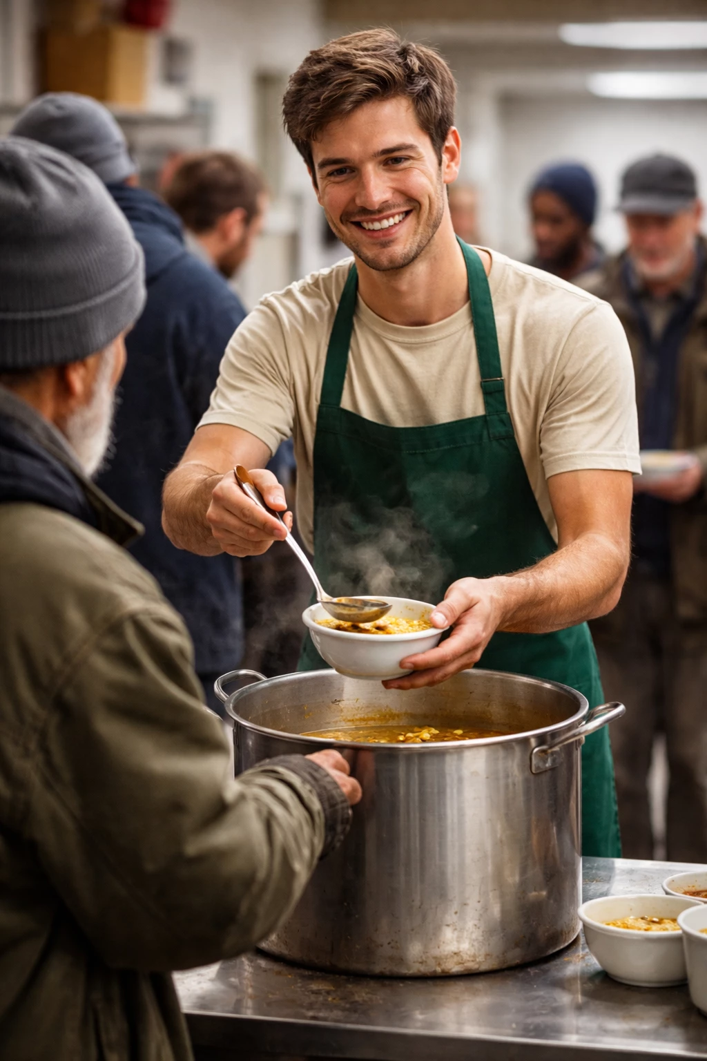 Sich für bedürftige Menschen zu engagieren macht Freude und stärkt das eigene Bewusstsein für den Wert von Gemeinschaft.