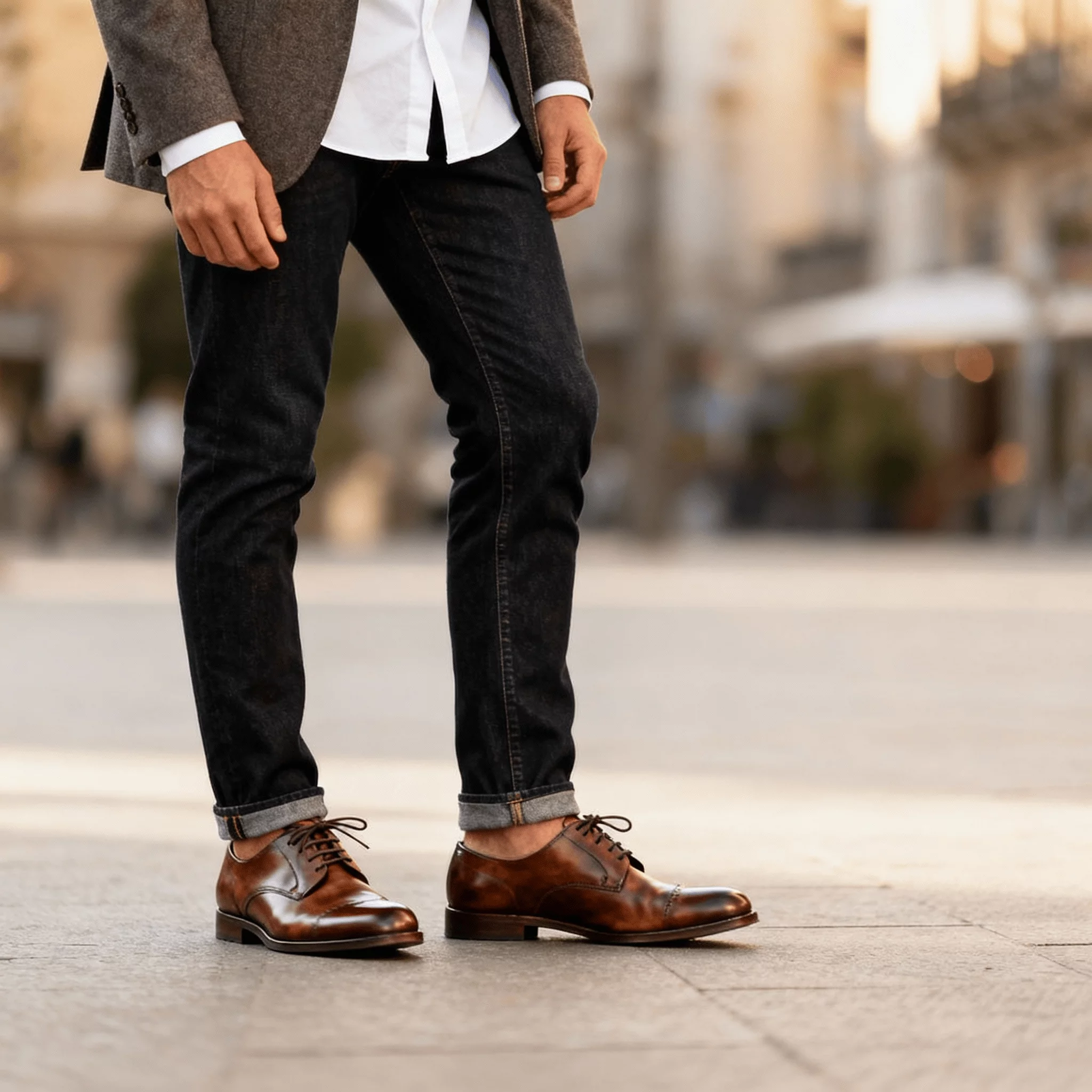 Was möchtest Du mit dem bewussten Weglassen von Accessoires aussagen? Jedes Detail zählt!