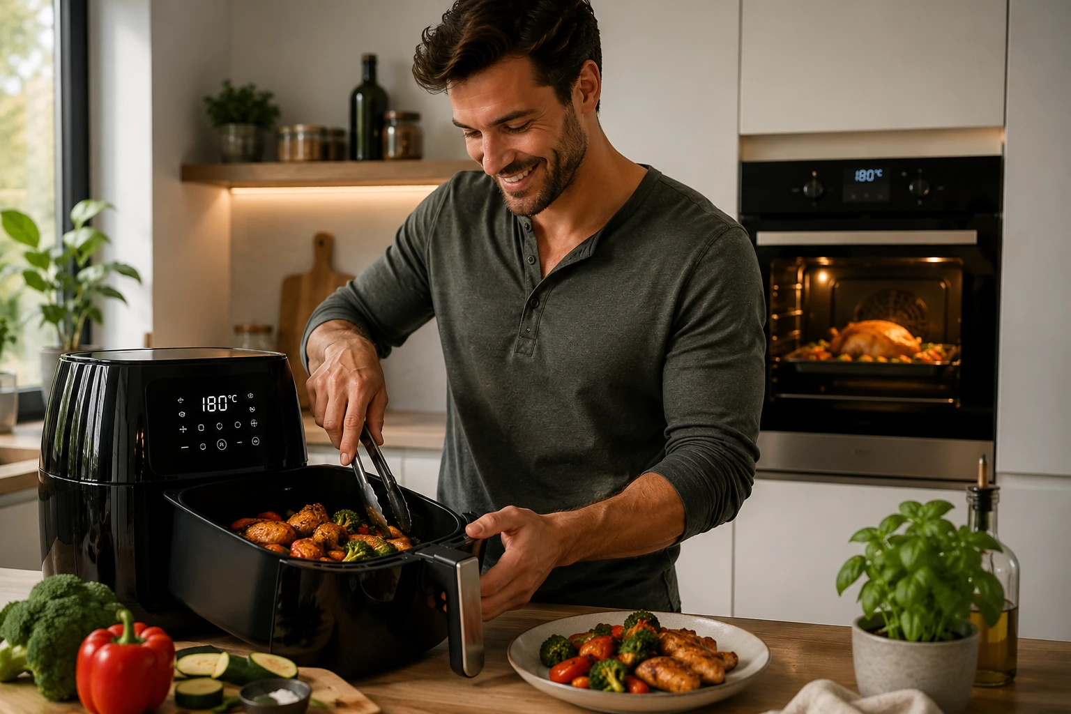 Airfryer vs. Backofen: Wer gewinnt den gro&szlig;en K&uuml;chenvergleich?