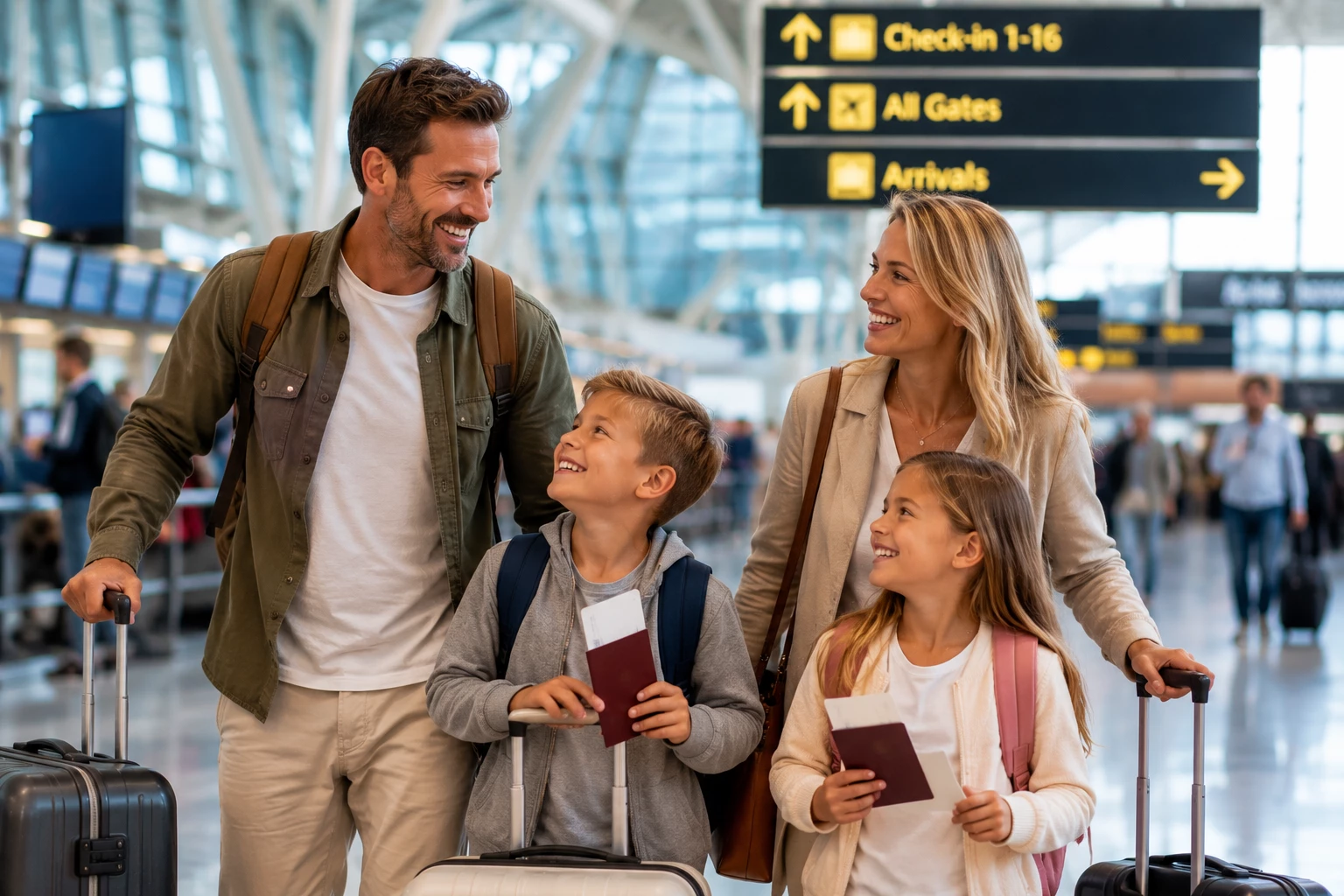 Flexible Flughäfen, kluge Flugzeiten oder ein Zwischenstopp können beim Sommerurlaub oft überraschend viel Geld sparen – ohne auf das Reisegefühl zu verzichten. (KI-generiert)