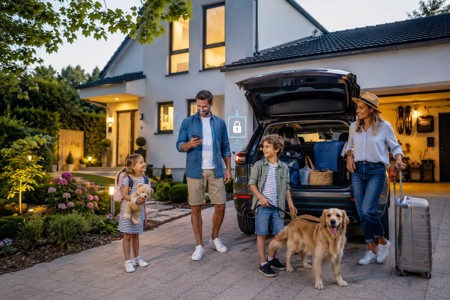Einbruchschutz im Urlaub: Zuhause richtig sichern