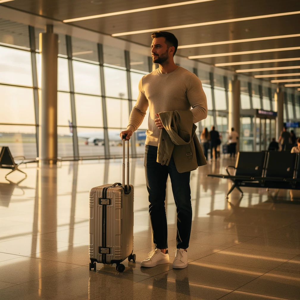 Handgep&auml;ck richtig packen: Diese Essentials braucht Mann wirklich