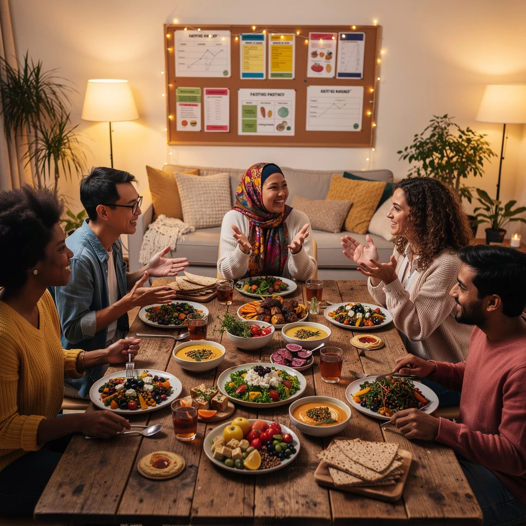 Gemeinsam essen, bewusst genießen: Intervallfasten bedeutet 2026 nicht Verzicht, sondern klar definierte Essenszeiten – auch im sozialen Alltag.