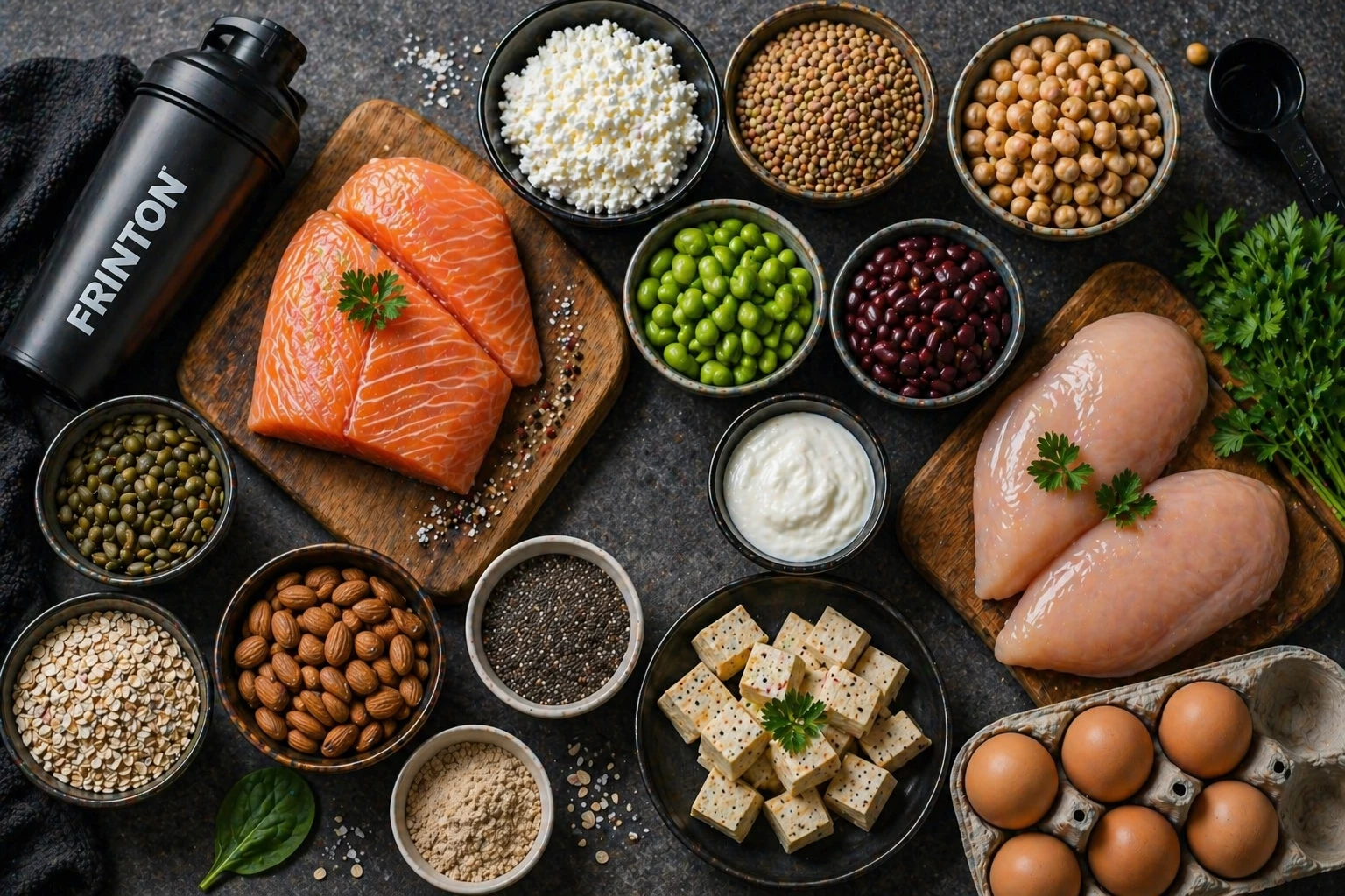 ernährung gesunde lebensmittel proteinreich 2026.webp