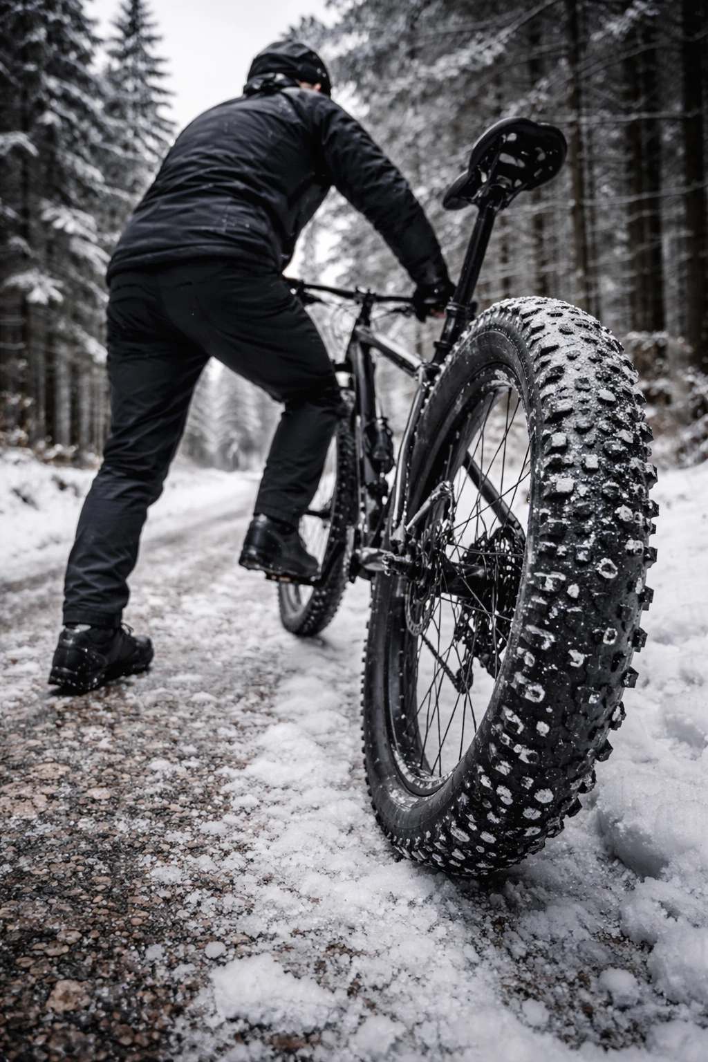 Grip entscheidet: Winter- oder Spikereifen sorgen auf Schnee und Eis für Kontrolle – selbst wenn die Bedingungen schwierig werden.