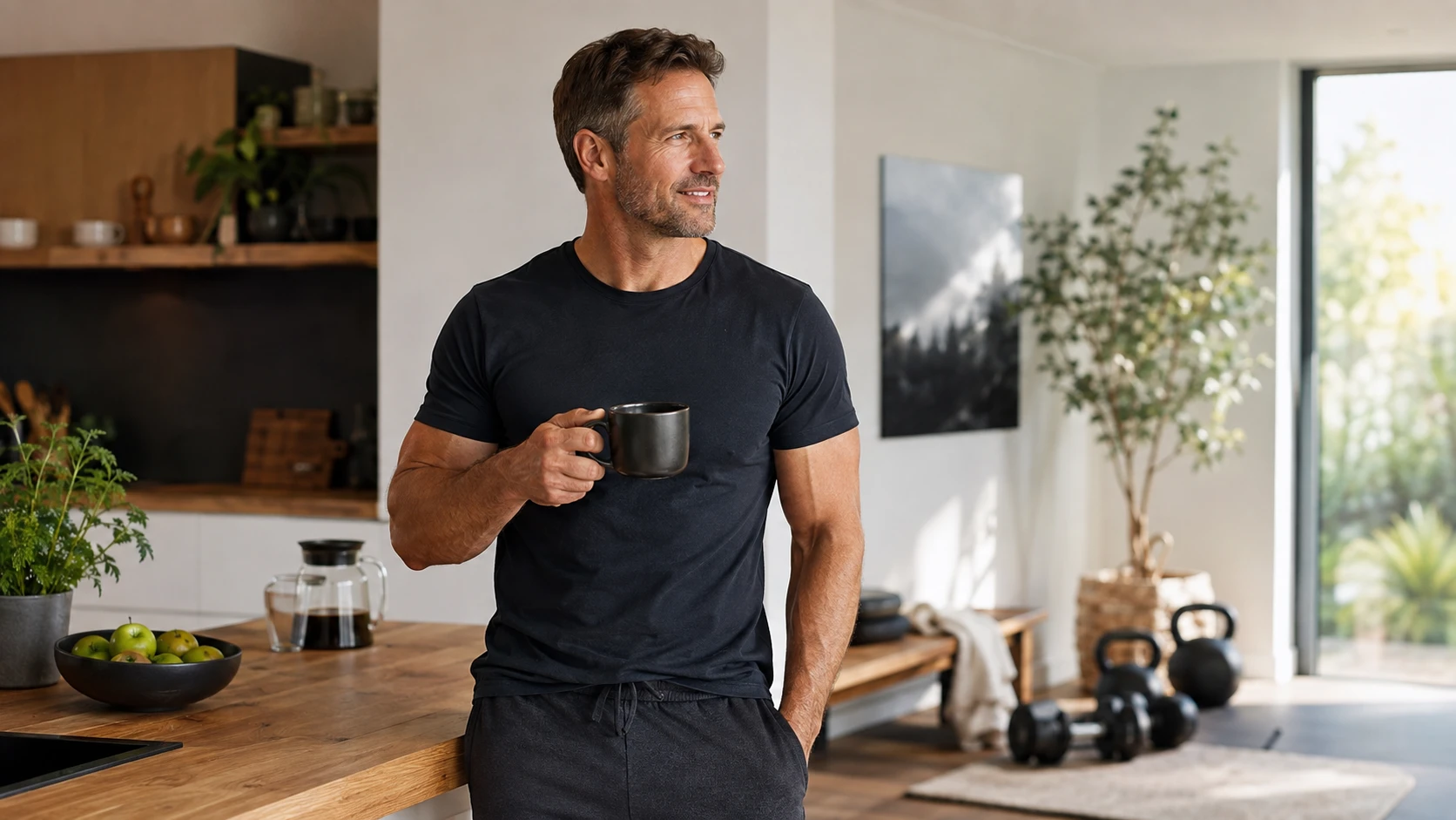 Kaffee und Muskelkraft. Spannende Studienergebnisse - Bild KI generiert.webp