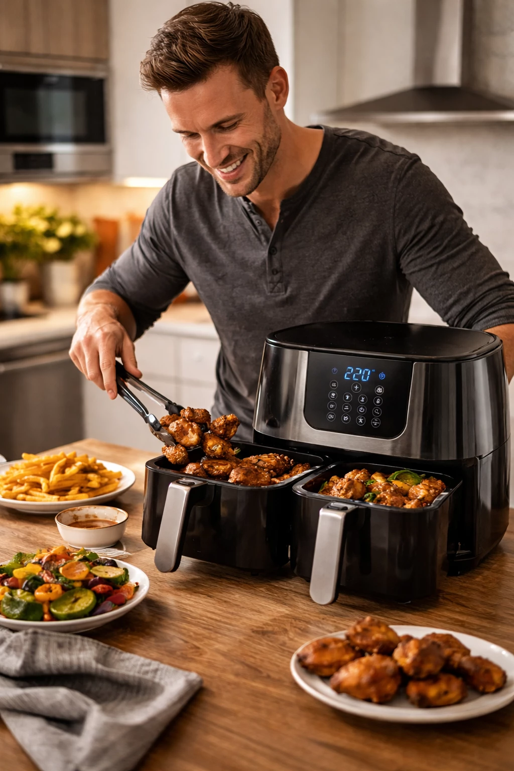 Air Fryer Test 2026: Die besten Hei&szlig;luftfritteusen f&uuml;r M&auml;nner