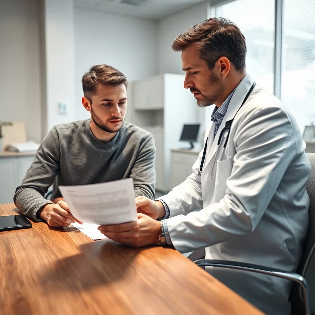 Ein vertrauliches Gespräch mit dem Arzt kann helfen, mögliche hormonelle Veränderungen besser einzuordnen.
