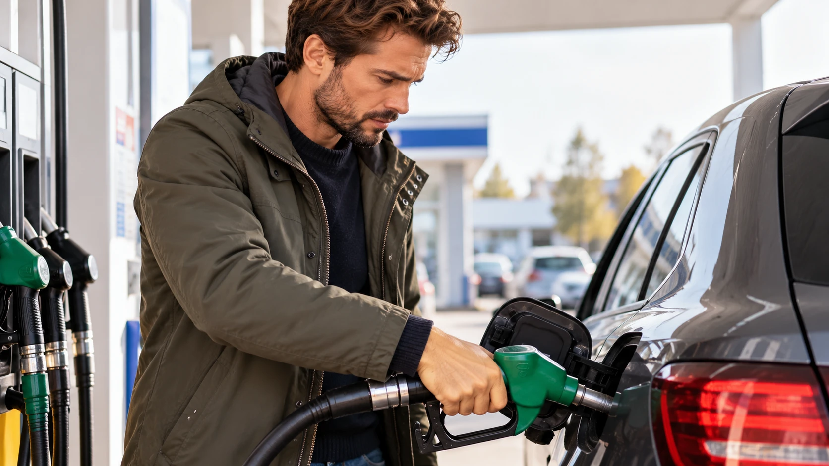 Ein Liter Mehrverbrauch auf 100 Kilometer kann über die Wintermonate mehr als 100 Euro zusätzlich kosten. (KI-generiert)