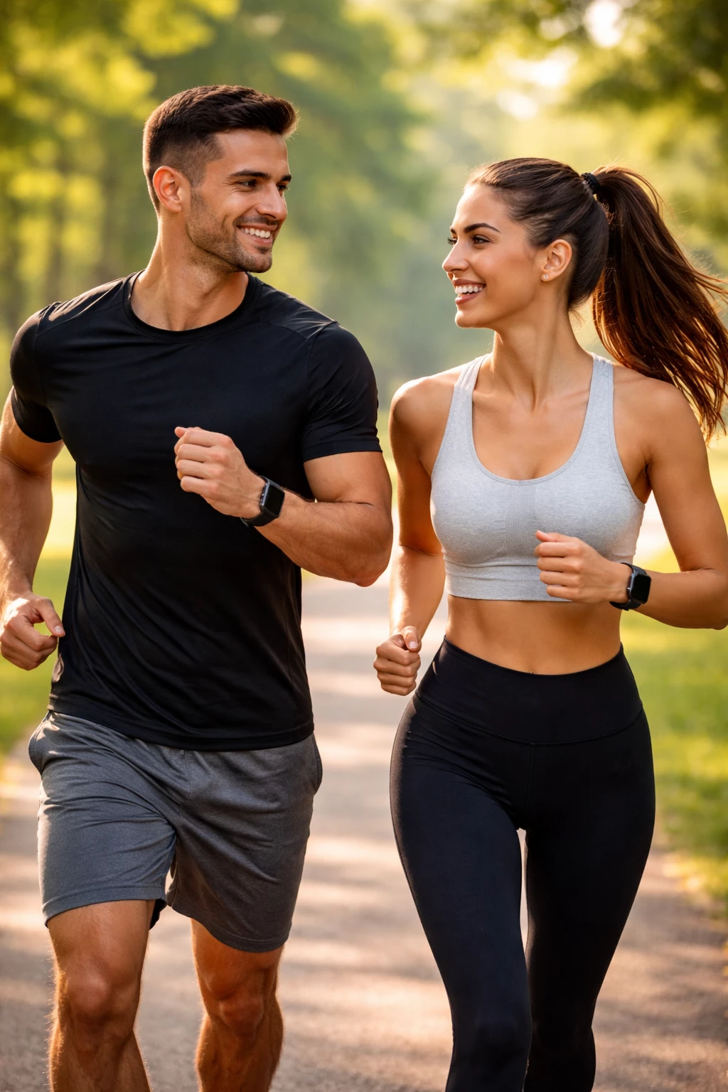 Ausdauer, Fokus, Energie: Cardio stärkt das Herz-Kreislauf-System und ist die perfekte Ergänzung zum Krafttraining. (KI-generiert)