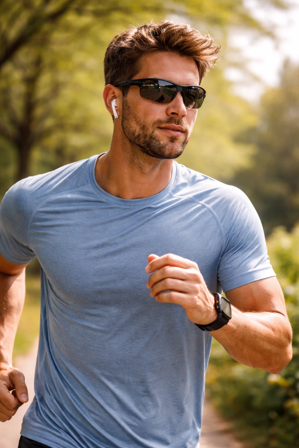 Laufende Nase, gereizte Augen: Heuschnupfen kann dein Training deutlich anstrengender machen als gedacht. (KI-generiert)