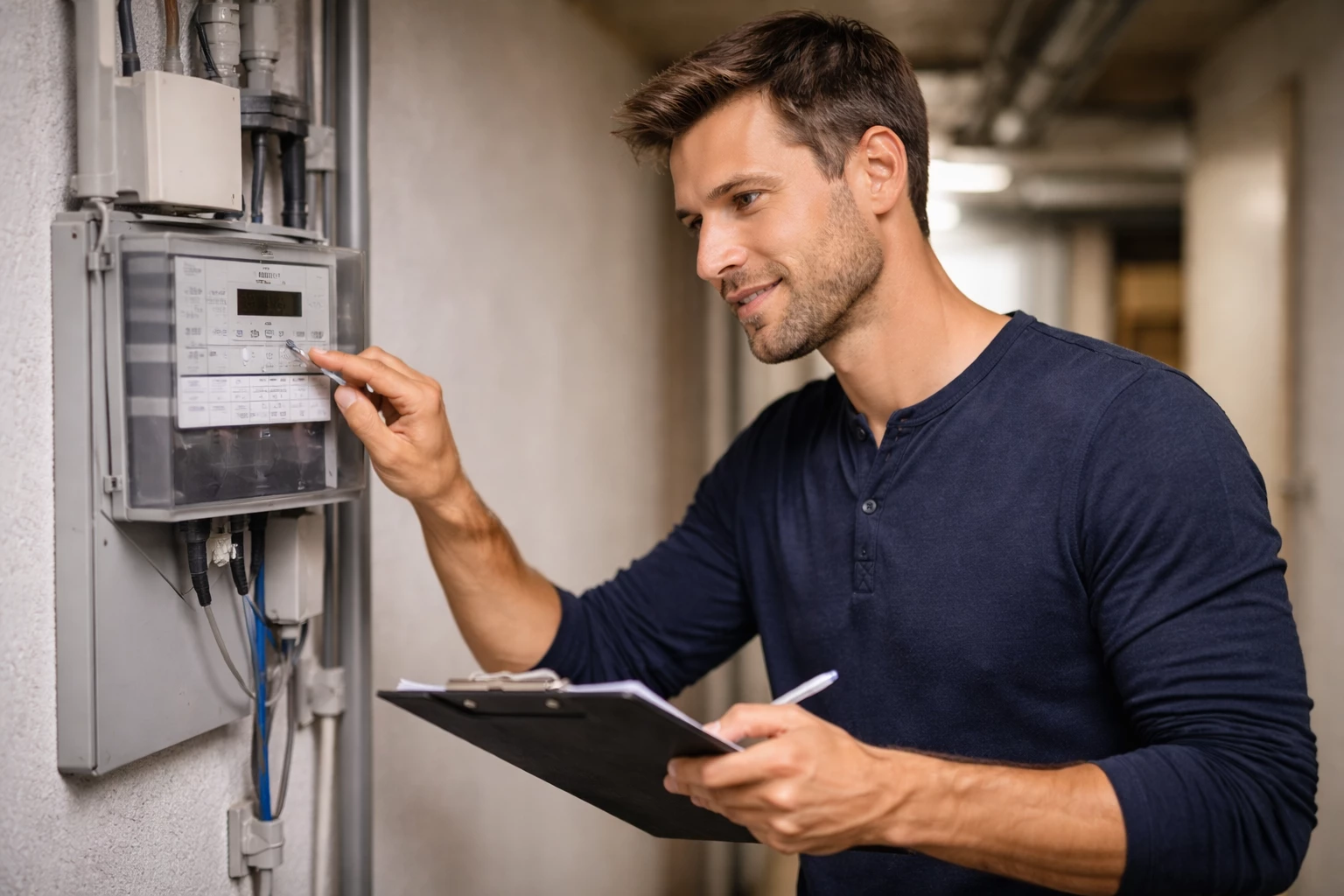 Ein kurzer Blick auf den Stromzähler reicht: Der Wechsel läuft heute unkompliziert und ohne Versorgungsunterbrechung.