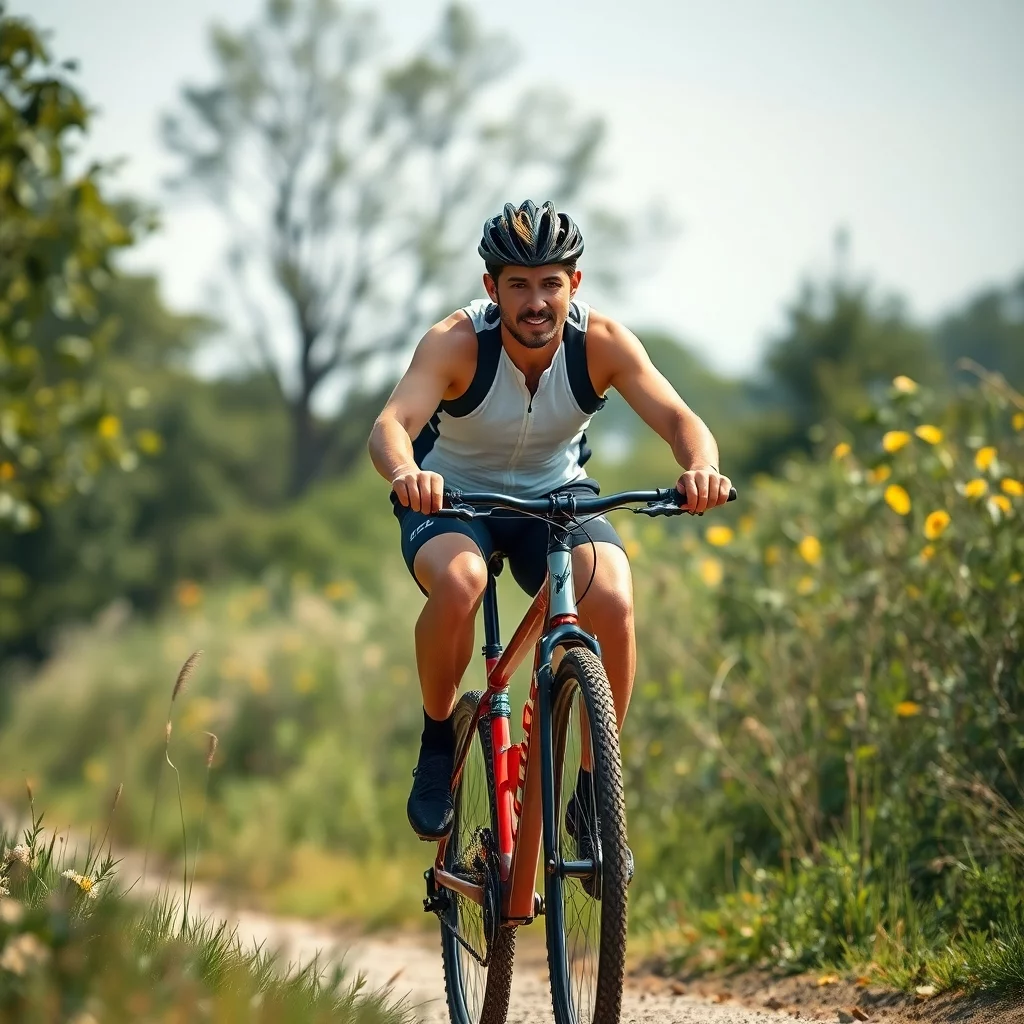 Lass dein Auto stehen, steige aufs Rad oder Mountain-Bike und ab in die Natur!