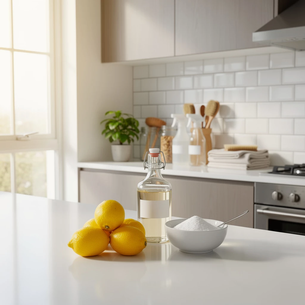 DIY-Putzmittel: Essig, Soda & Zitrone richtig kombiniert