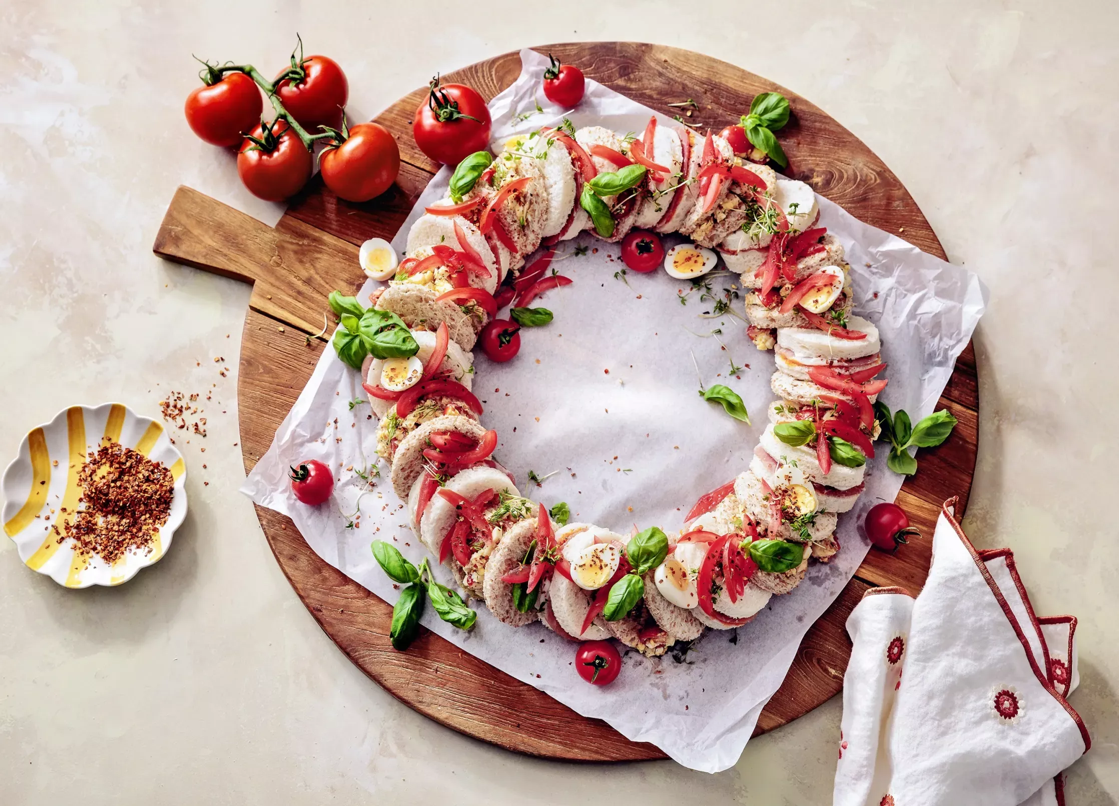 Osterkranz mit Looye Joyn Tomaten.webp