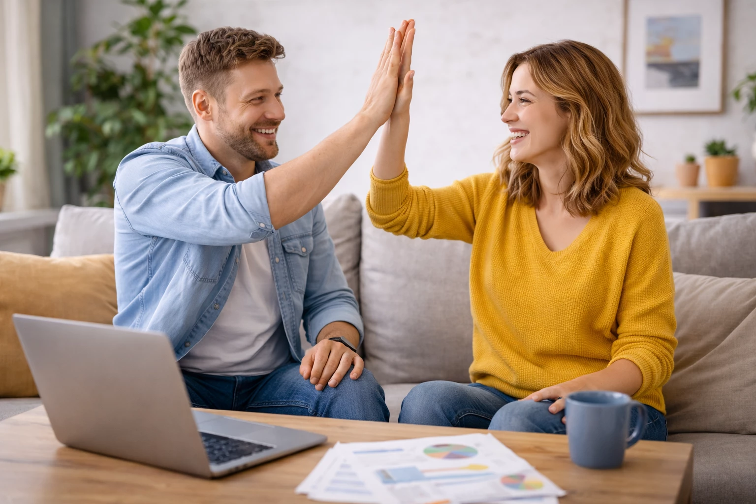 Erfolgreicher Kassenwechsel: Ein gemeinsamer Vergleich kann zu spürbaren Einsparungen und mehr Zufriedenheit führen. 🤝💶 (KI-generiertes Bild)