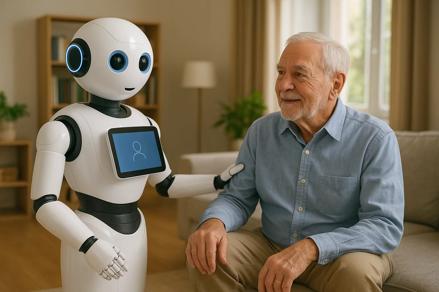 Pflegeroboter werden die Zukunft der Pflege, doch zu welchem Preis?