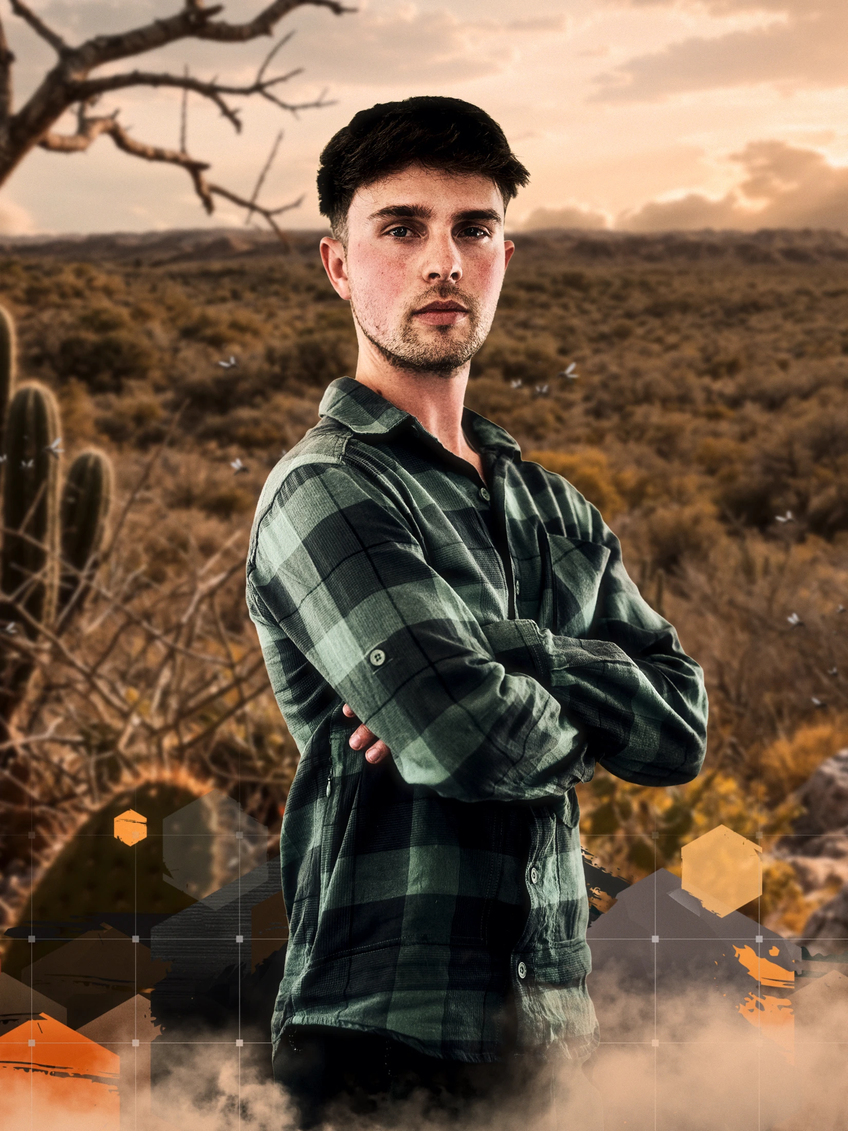 Mike Singer: Sänger und Songwriter Mike Singer tauscht für „7 vs. Wild – Sierra El Diablo“ Bühne und Studio gegen eine extreme Survival-Challenge. (© Prime Video)