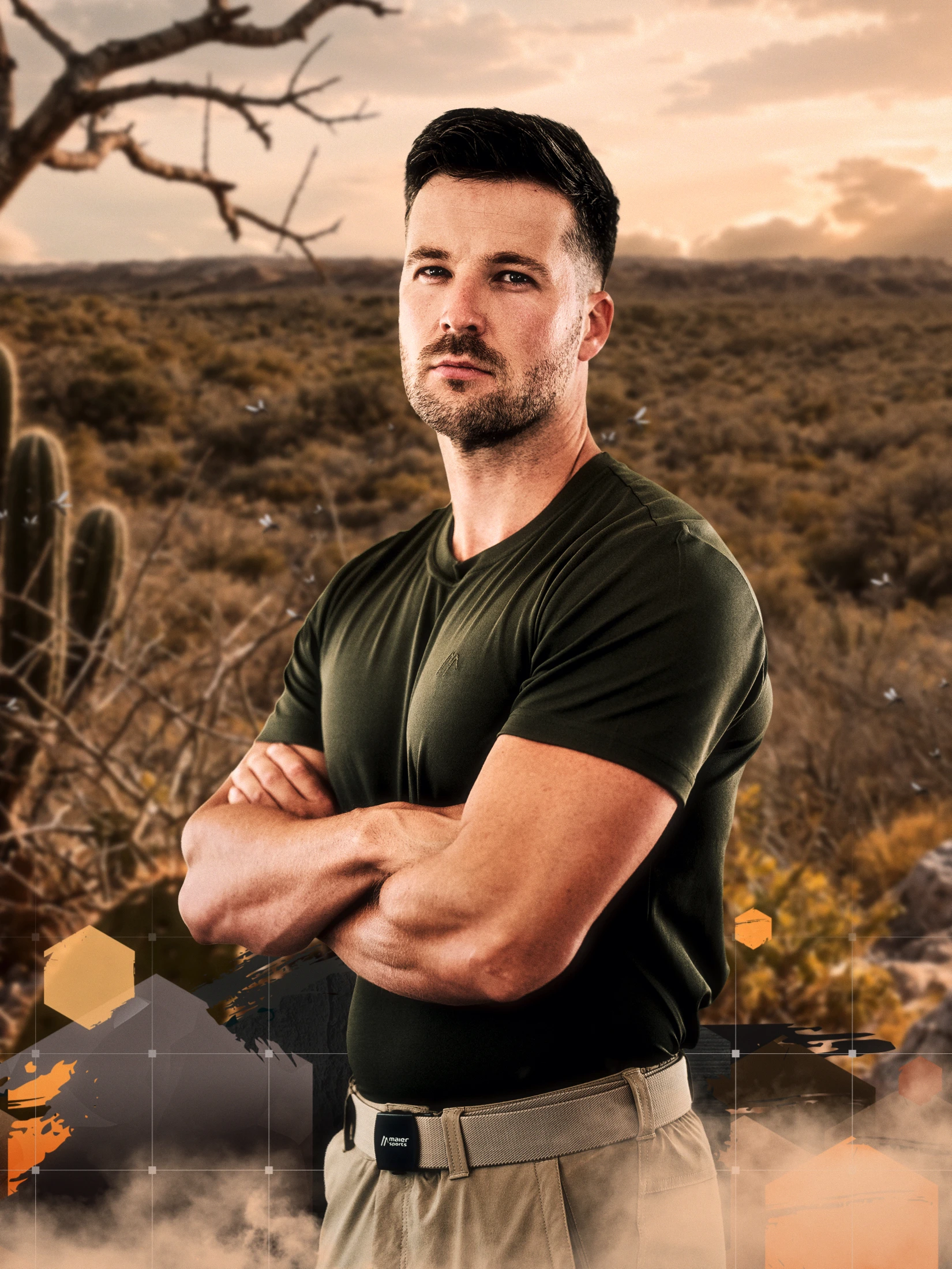 Simon Hegewald: Wander-Content-Creator Simon Hegewald alias Hegefire stellt sich in Staffel 6 von „7 vs. Wild“ allein der Wildnis. (© Prime Video)