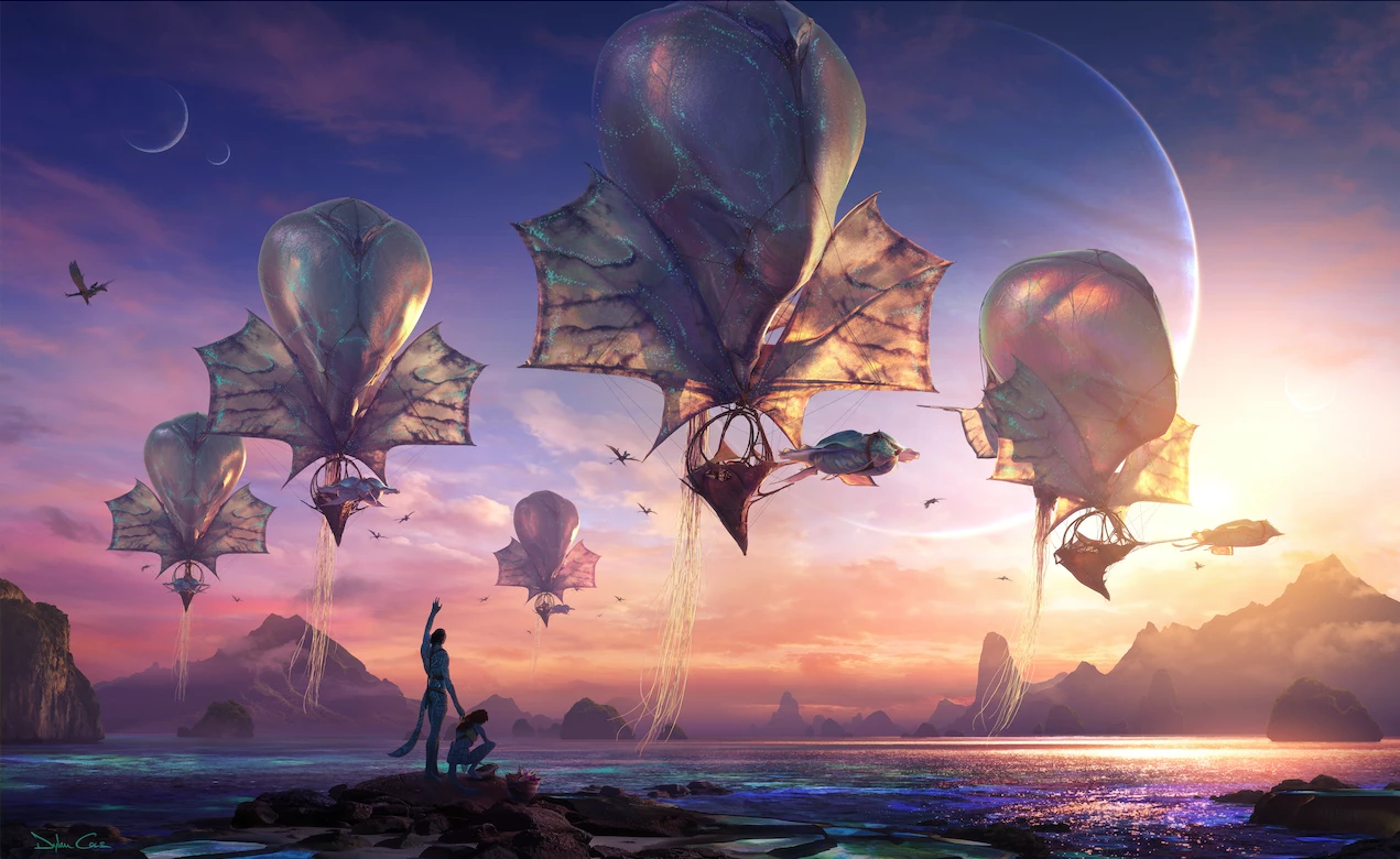 Pandora in neuer Dimension: Die visuelle Detailtiefe gehört zu den größten Stärken des neuen Avatar-Films. ©Disney