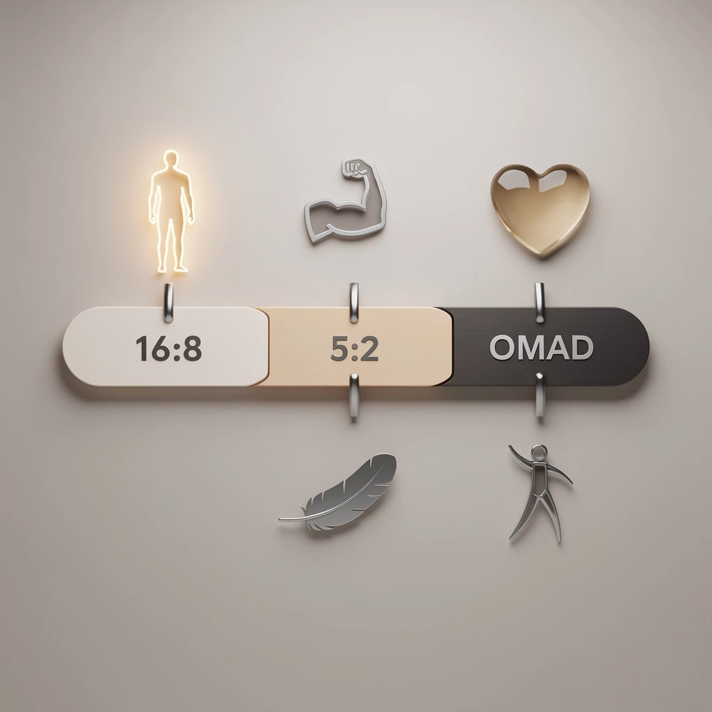 Intervallfasten-Methoden im Vergleich: 16:8, 5:2 oder OMAD für Longevity?