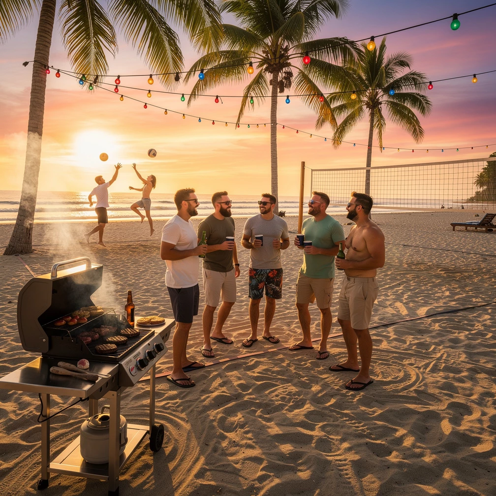 Strandjunggesellenabschied 2026: Entspannt am Meer feiern