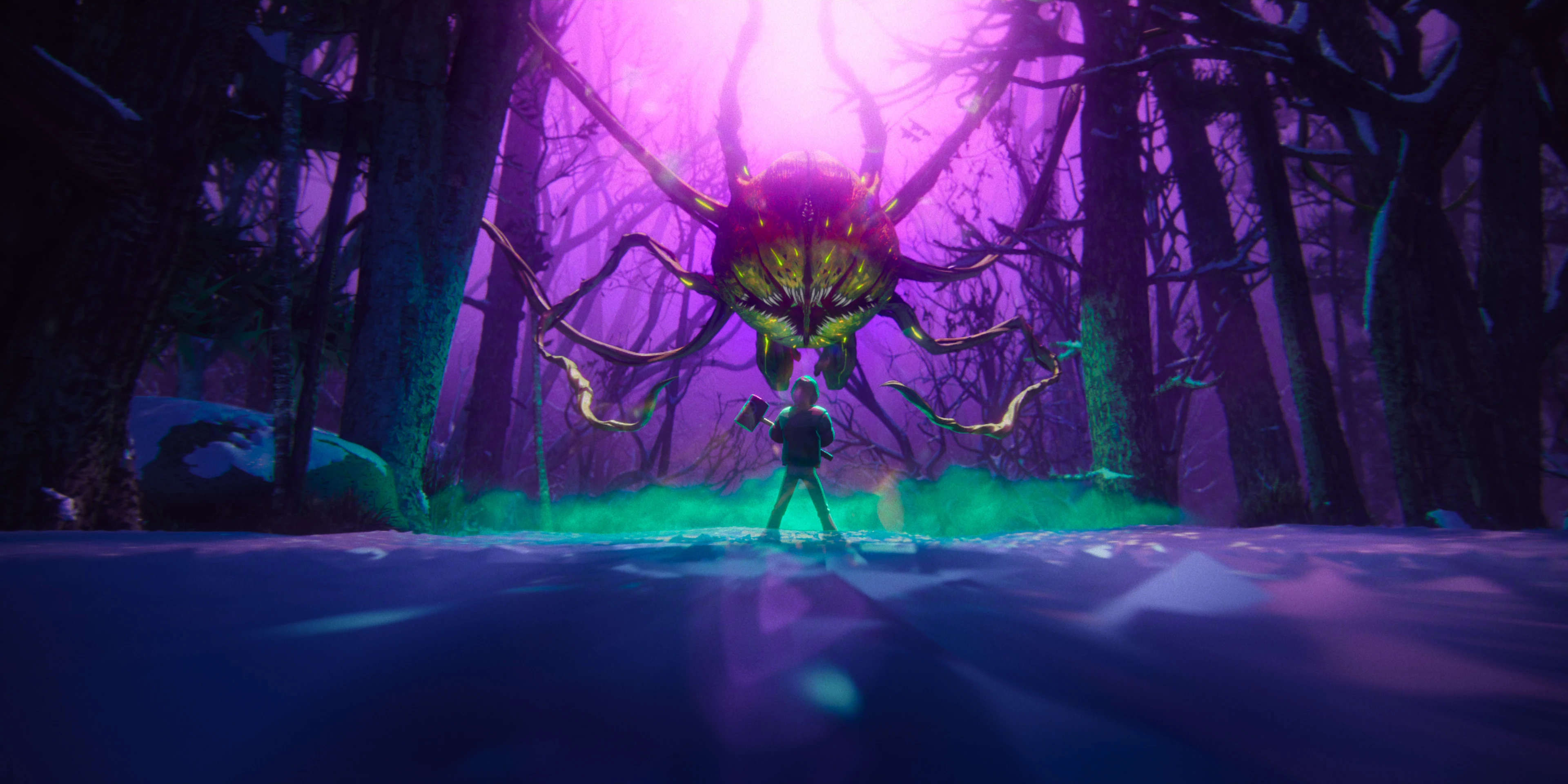 Neue Bedrohungen im Upside Down: Das Spin-off erweitert die Welt sichtbar und spürbar (©Netflix)