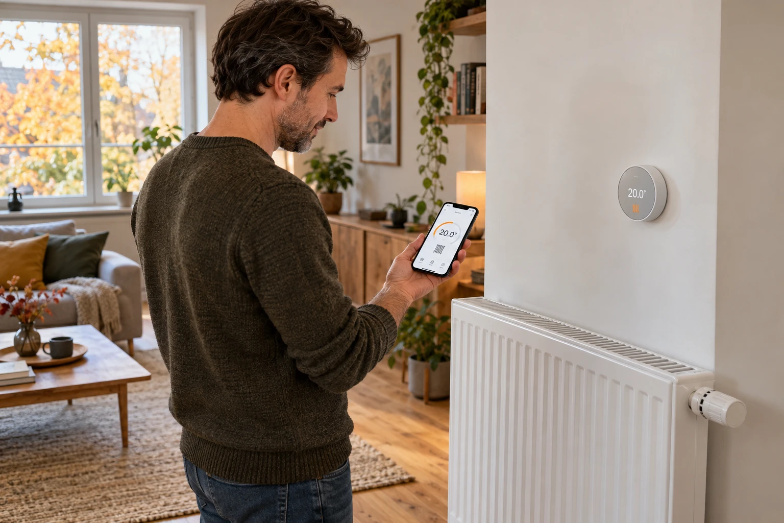 Thermostat richtig einstellen Welche Stufe für welchen Raum (Bild KI generiert).webp