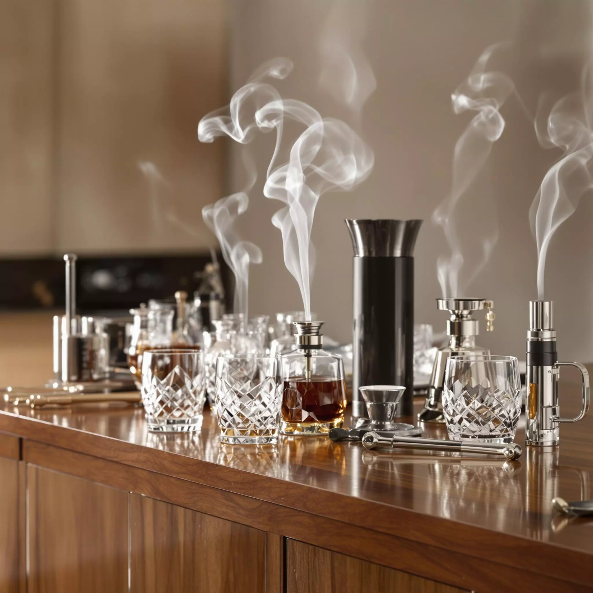 Ein Whisky Smoker Set - geräuchert nicht gerührt