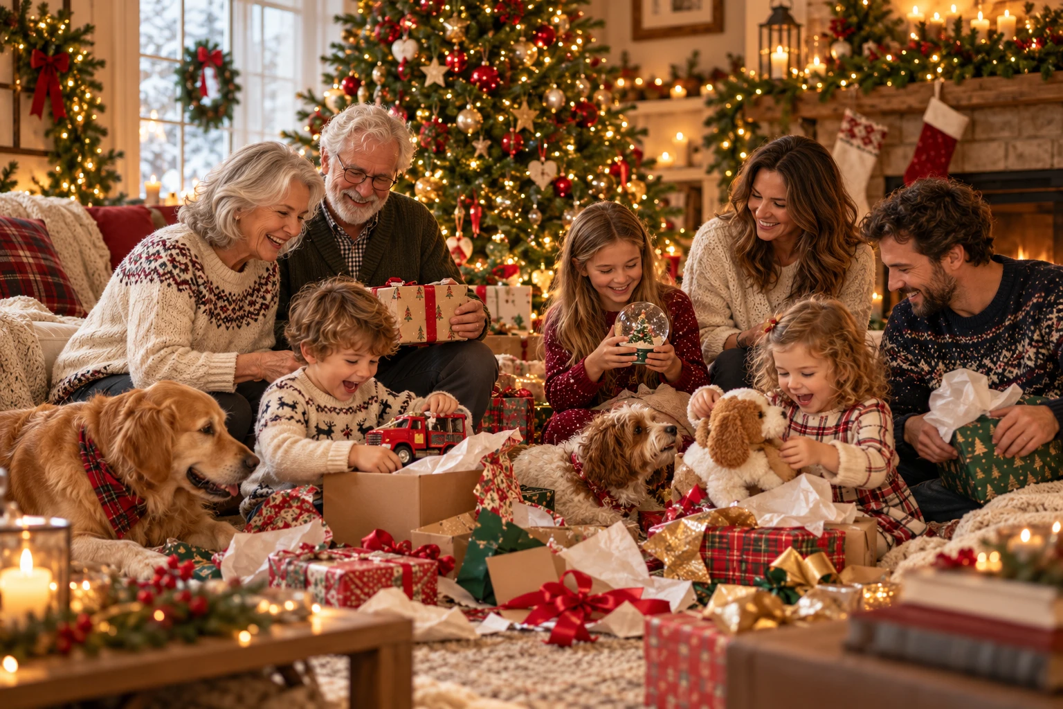Weihnachten mit der ganzen Familie (Bild KI generiert).webp