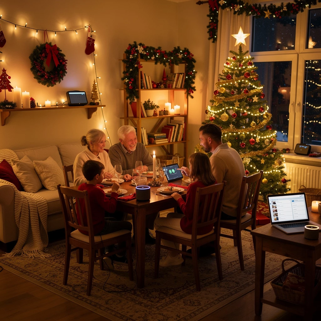 Smalltalk an Weihnachten und Familienfeiern kann stressig sein – mit Humor und cleveren Antworten meisterst du jede Runde.